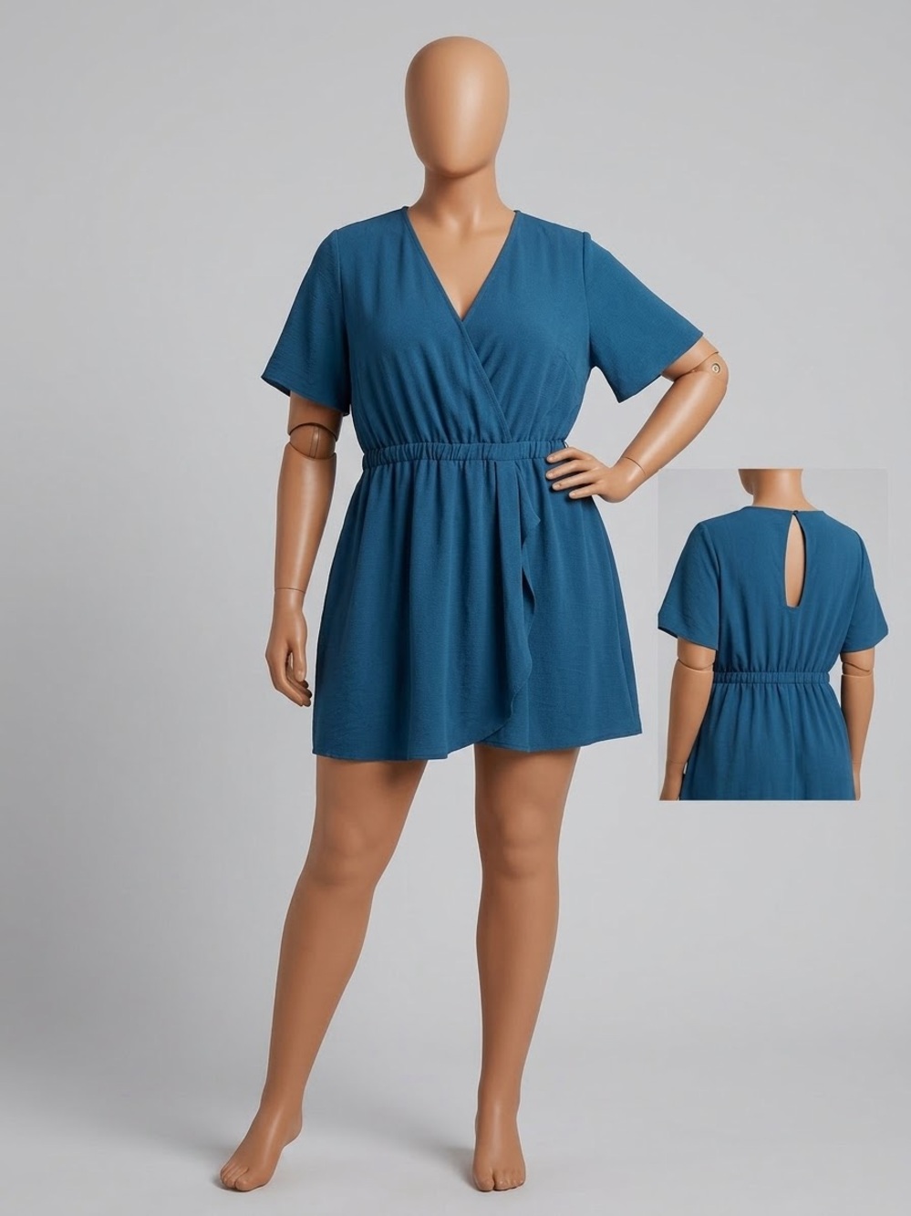 Teal Romper